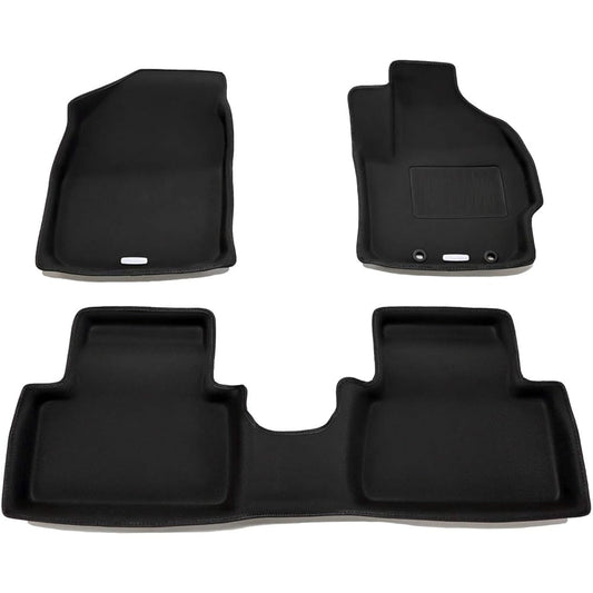 Clazzio Floor Mat 3D Type Set for 1 Yaris/Yaris Cross Gasoline Car NEW Rubber Type Black ET-1125 [5EETB1125K]