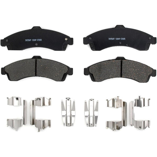 ACDelco 17D882CH Professional Ceramic Front Disc Brake Pad Set