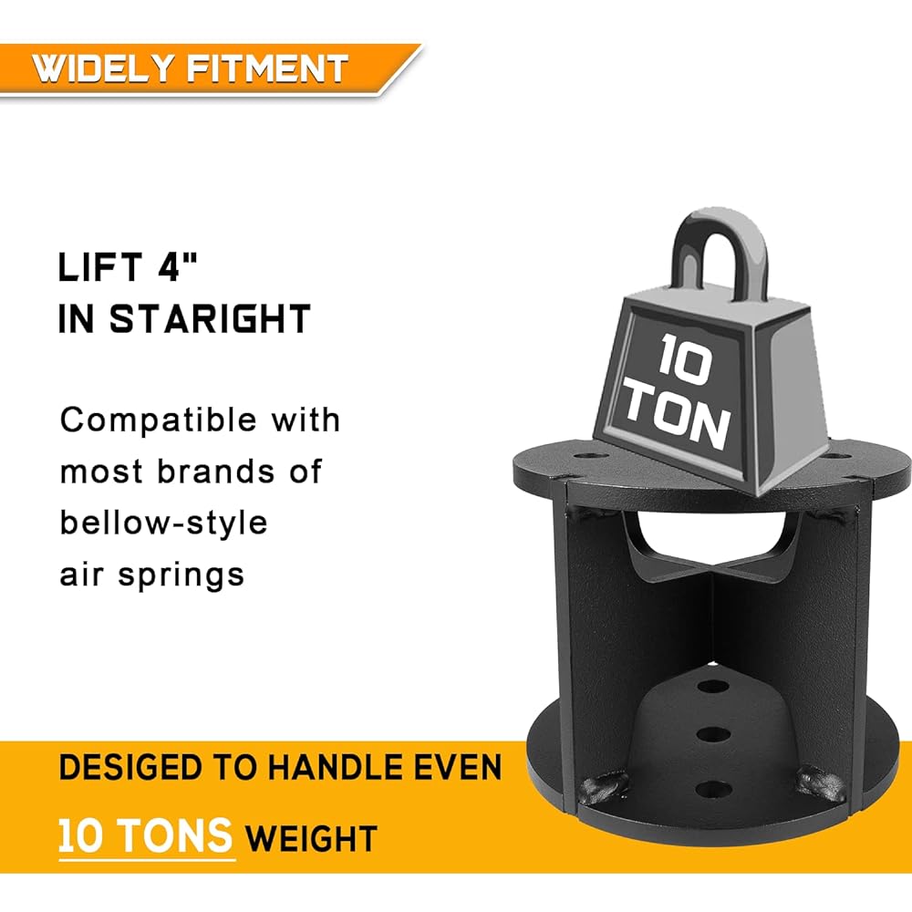 52440 Aerlift spacer 4 inches mostly compatible with most lift kits