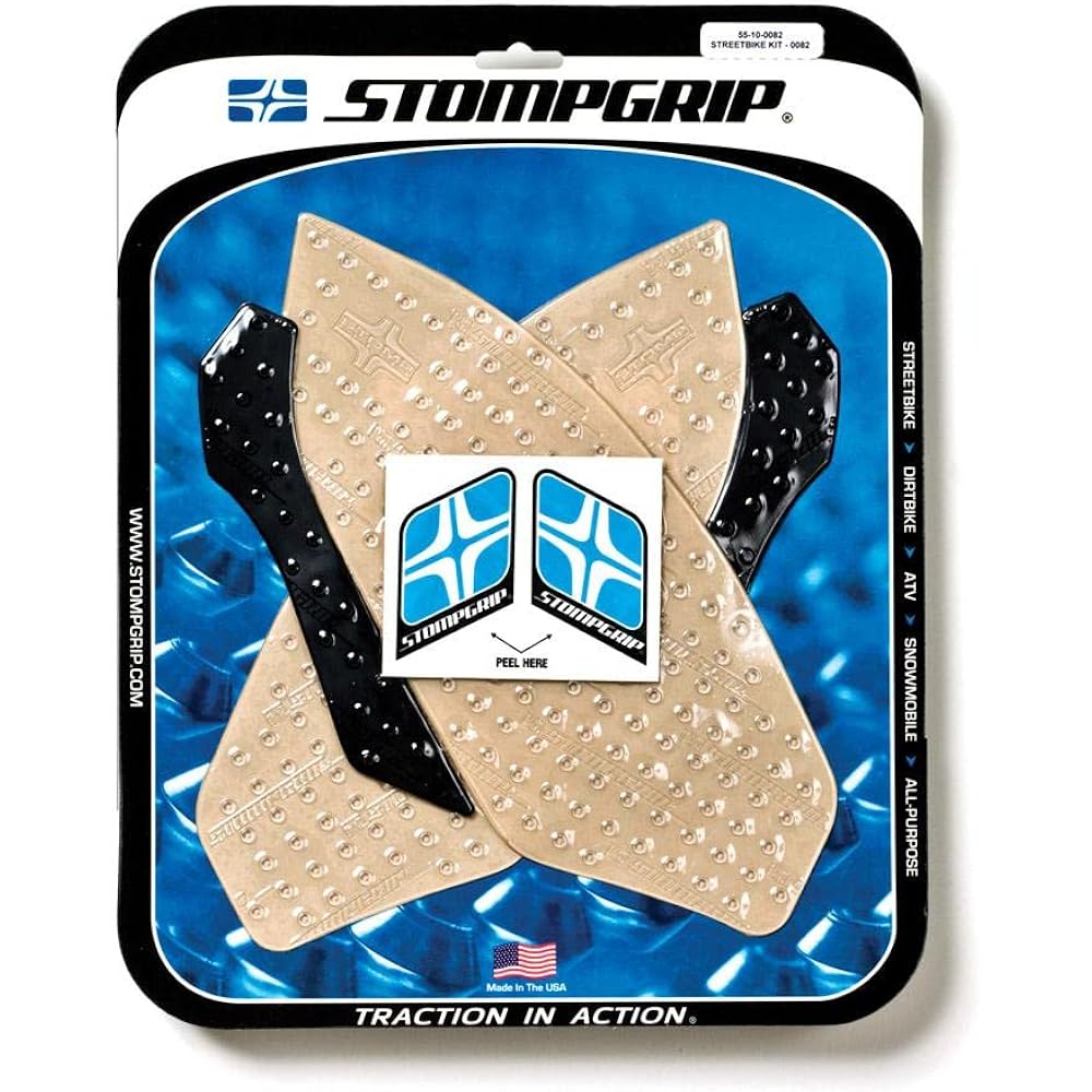 STOMPGRIP Traction Pad Tank Kit Hybrid VOLCANO S1000RR 09-14/HP4 13-14 55-10-0082H