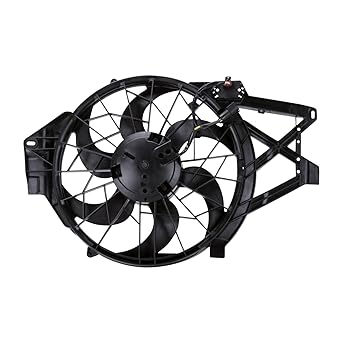 TYC 620650 Ford Mustang Replacement Radiator/Condenser Cooling Fan Sembris