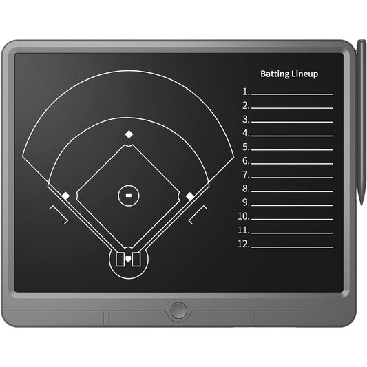 GIGART Strategy Board, Strategy Board, Equipped with Lock Function, Strategy Board, Dedicated Pen Included, Strategy Board, Tactical Board, Electronic Strategy Board, Coach Board, Strategy Guidance, Easy to Carry, Popular Gift