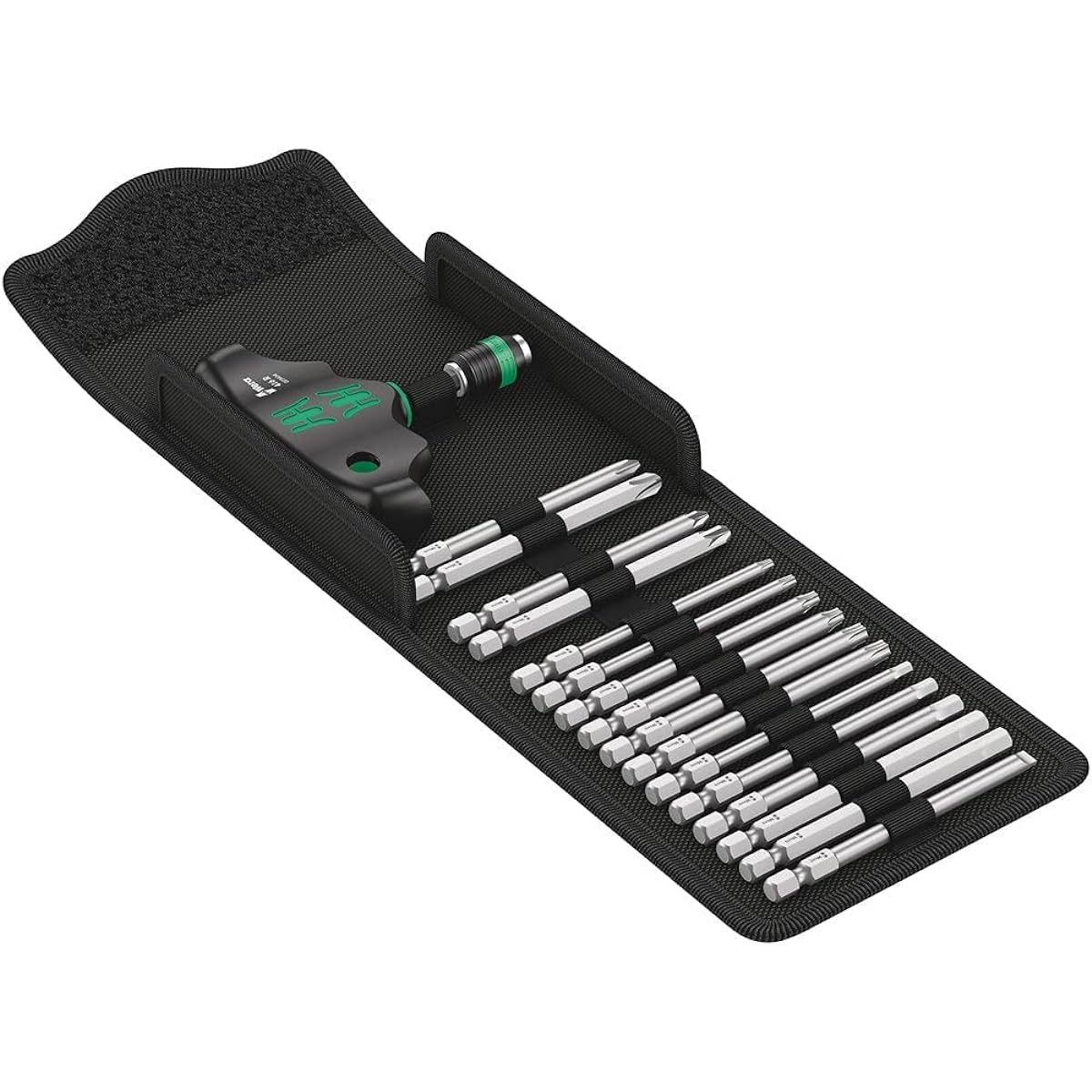 Wera 05057470001 | Kraftform Kompakt 400 Driver Set 17 Pieces [Regular Japanese Import Product]