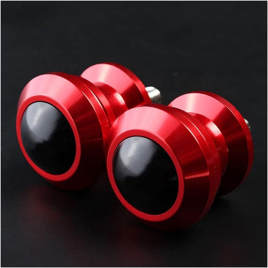 Motorcycle Swing Arm Spool Slider CNC Motorcycle Accessories Swing Arm Slider Spool for Z900 2017 2018 2019 Swing Arm Screw Stand Slider 8MM Protector (Color : D)