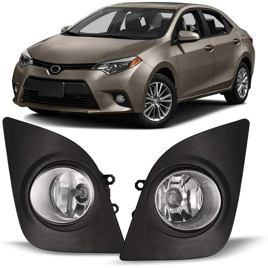Winjet Compatible with [2014 2015 2016 Toyota Corolla] Driving Fog Lights