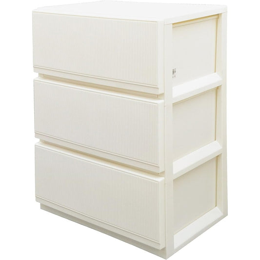 Tenma Chest Style Case for Living Room 6503 Deep White Width 65 x Depth 45 x Height 85 cm