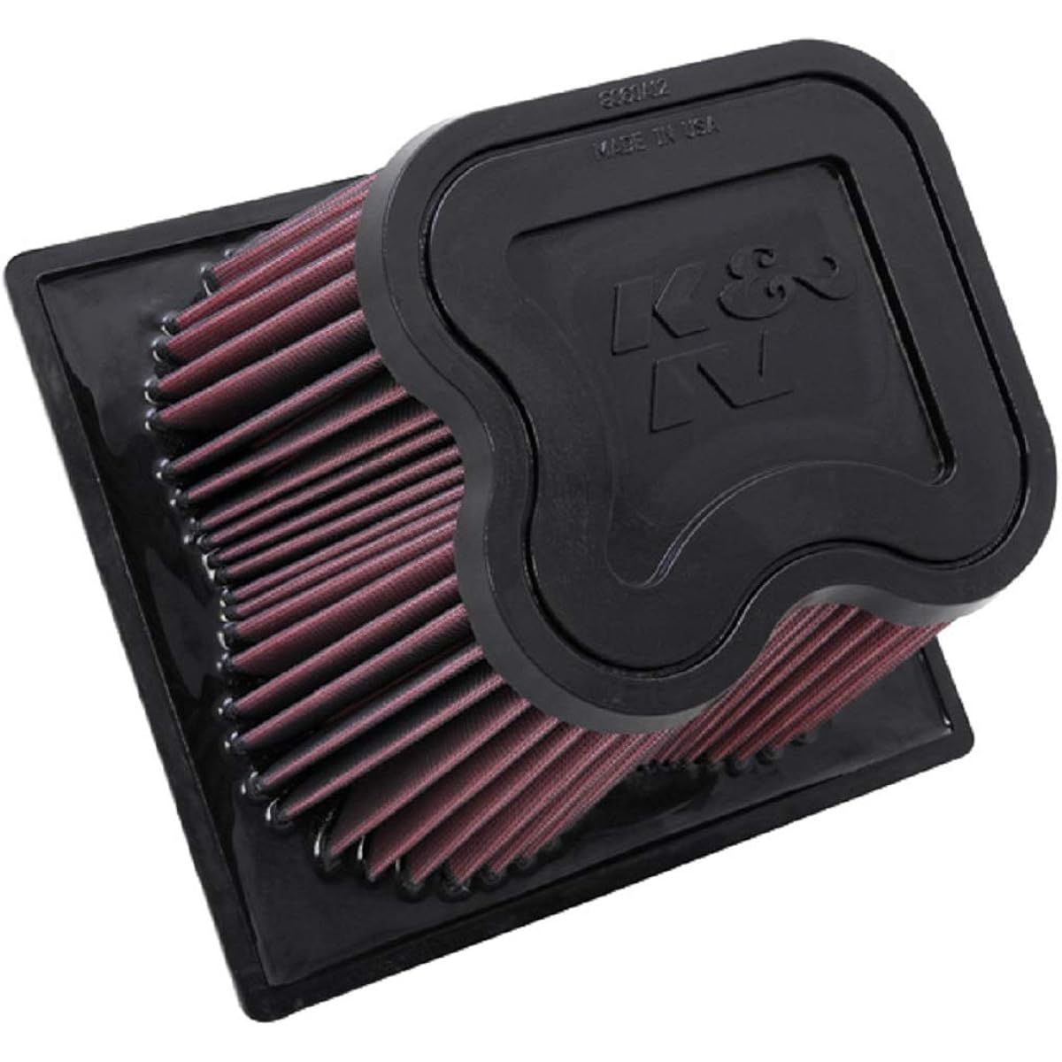 K & N engine air filter: High performance, premium, washing, replacement filter: 2010-2012 Dodge/RAM (Lamb 2500, Lamb 3500, Lamb 4500, Lamb 5500) E-0787