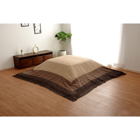 Ikehiko Corporation Kotatsu overlay "Yukari" Beige Approx. 210 x 290 cm 5021029