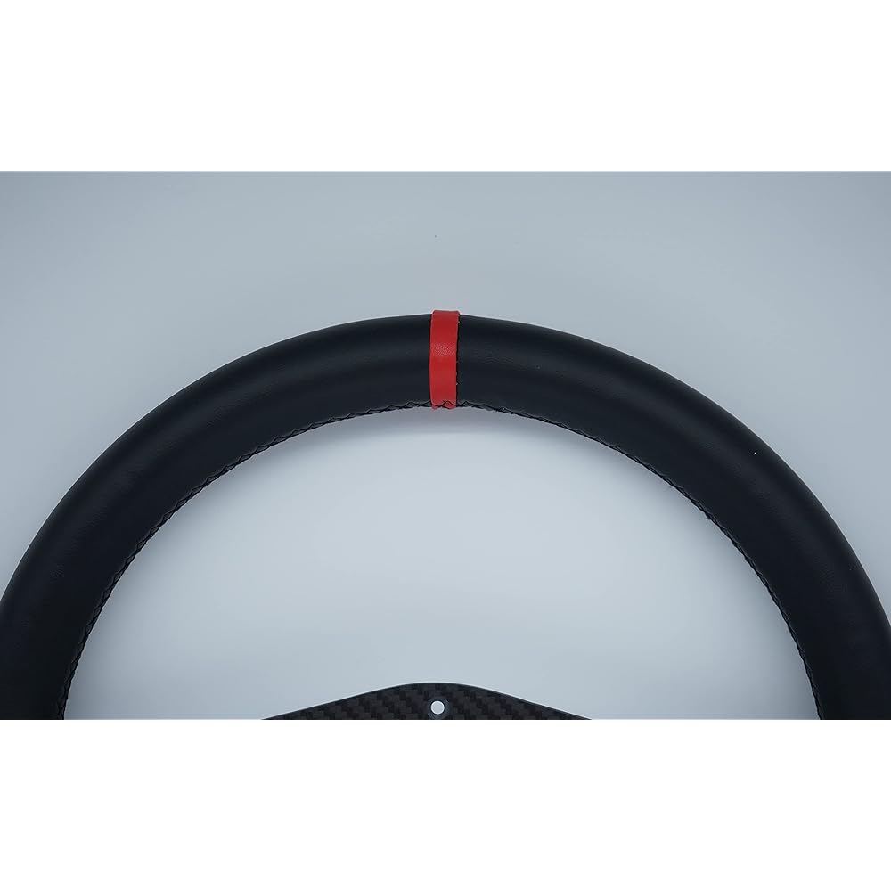 SIMPUSH Racing Game Steering Wheel Remodeling Handle (Carbon Fiber, Cowhide, 33cm) Slast Master Thrustmaster T300