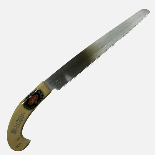 Tohoku Uchihamono Shinkunimitsu Pruning Saw <Pistol Type> Three-stage Blade 8 Sun