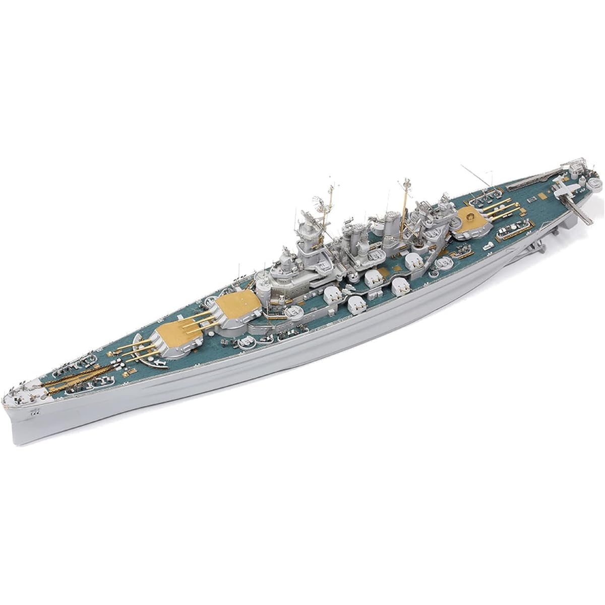 I Love Kit 1/700 US Navy USS North Carolina BB-55 Top Grade Kit Plastic Model ILK65704