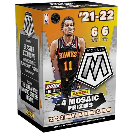 NBA 2021-22 Panini Mosaic Basketball Card Blaster Box Panini Mosaic Basketball Card Blaster Box [Parallel Import]