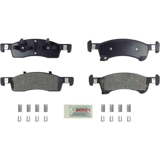 Bosch BE1611H Blue Disc Brake Pad Set with Hardware