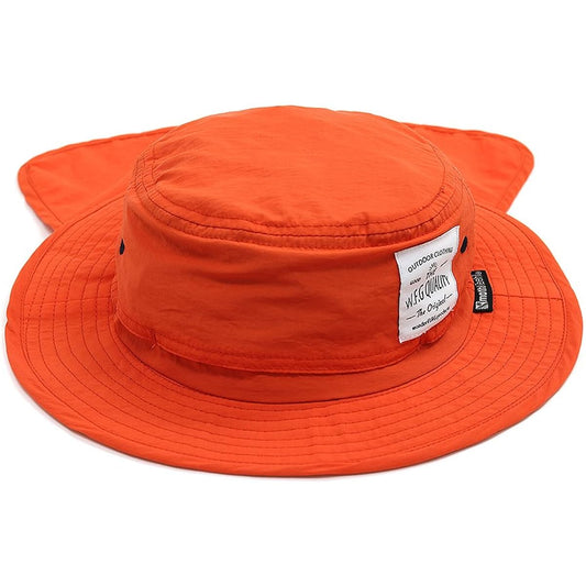 Moskihi Hat Orange LL Insect Repellent with Quick Dry Sunshade HB-001A