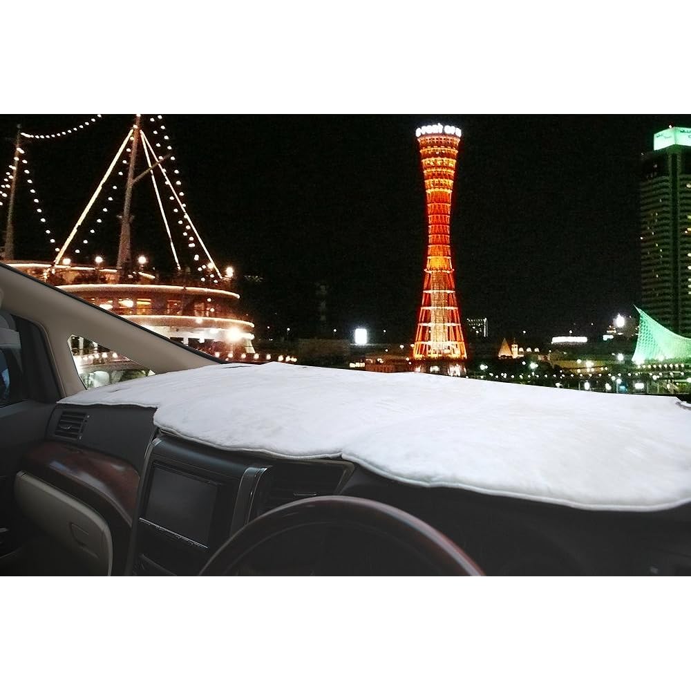 BMS Calf Boa Dash Mat White [Suzuki Palette H20/01~ MK21S No Center Speaker] BDM-S01B-WH