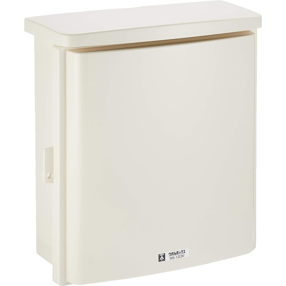 Mirai Kogyo wall box, integrated roof, horizontal type, effective depth 72~88, price per piece WB-12DM