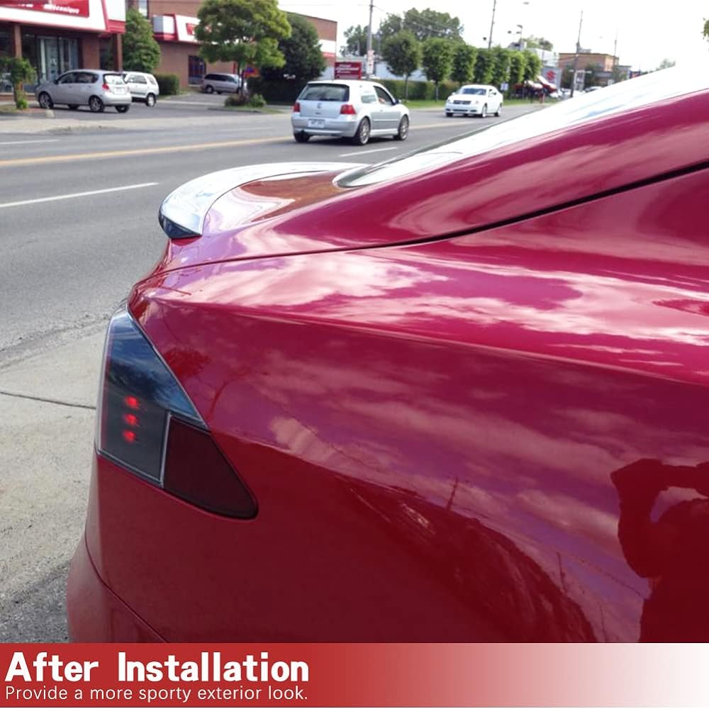 JCSPORTLINE FOR TESLA Tesla Model S Specifications Lear Spoiler Rear Wing Trunk Spoiler Airo Parts/For Tesla Model S Tesla Model S 2012 2015 2016 2016 2017 2017 Compatible/Real Carbon CARBON FIBER