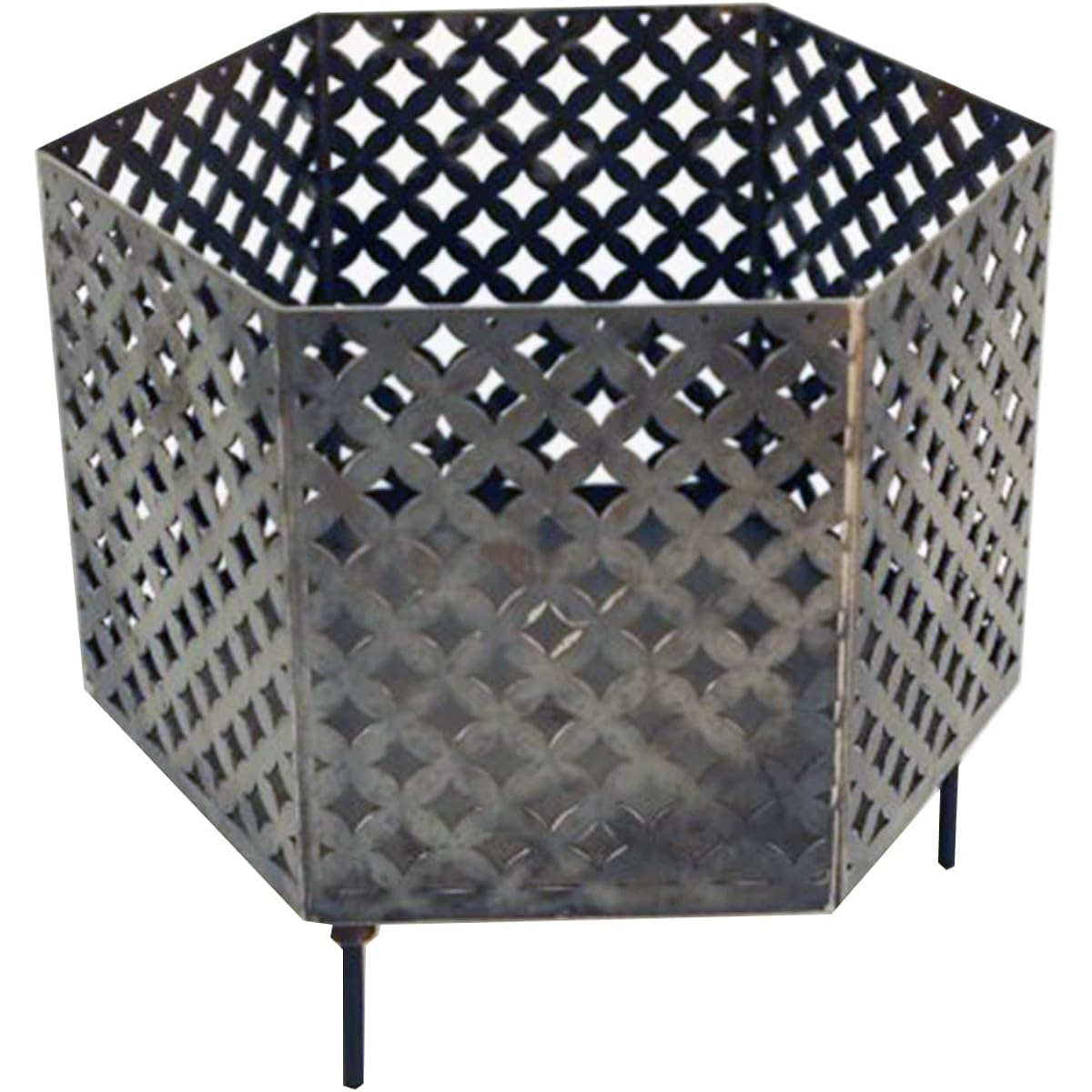 S'more 6-sided bonfire stand, top plate & storage bag set, bonfire stand, camping, compact, outdoor, heating, BBQ, barbecue stove, outdoor, traditional pattern, Japanese pattern