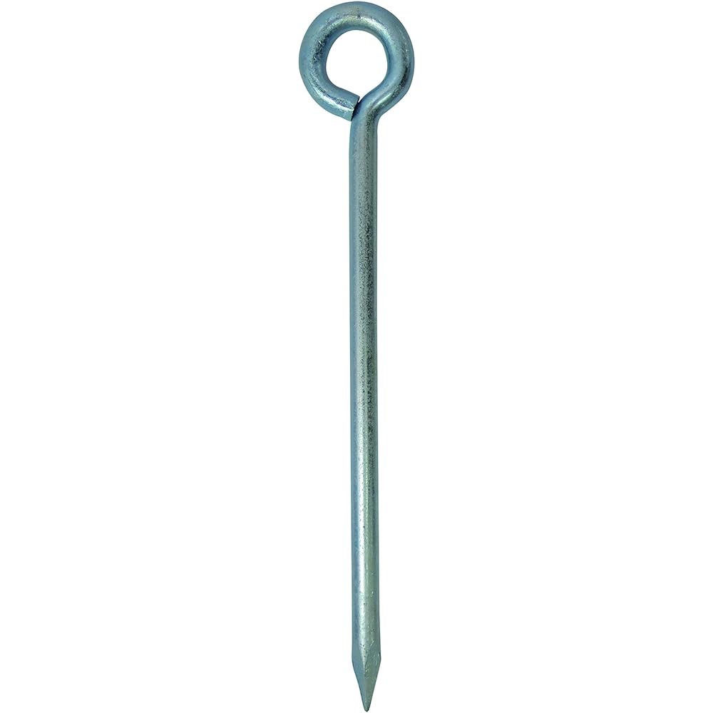 DAIDOHANT (rope clasp) Rope clasp round [iron/UNIQLO] (nominal diameter) 6 x (length) 100mm (pack of 100) 00044376
