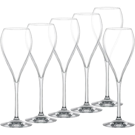 SPIEGELAU party champagne glasses (160cc) 6 in box 51164