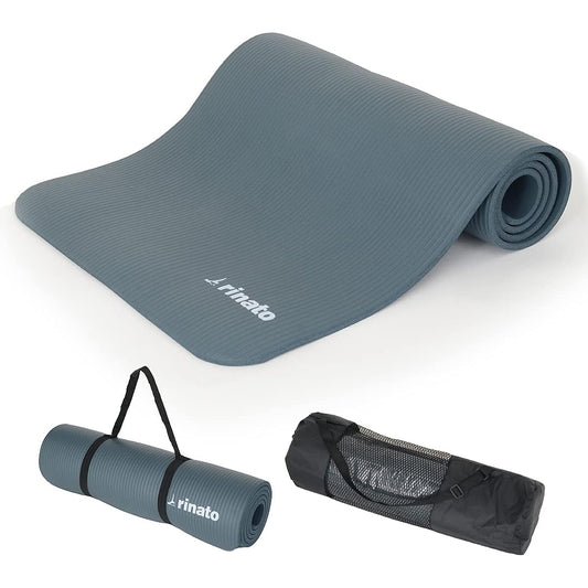 [Takuro Mori Original Stretch Mat] Yoga mat, training mat, 10mm thick, with strap, storage case included