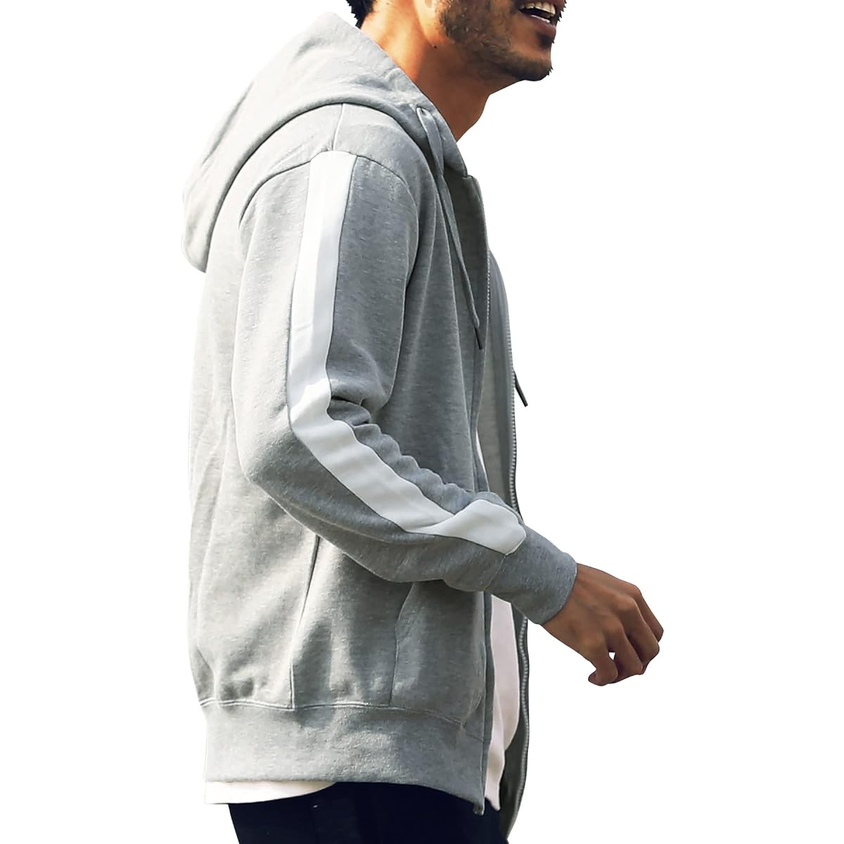 [JIGGYS SHOP] Jiggy's Shop Fleece ZIPUP Hoodie | Men's Zip-up Sweat Tops Long Sleeve Women's Unisex Spring Clothes Autumn Clothes Slim Slim