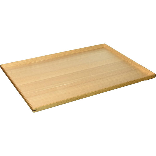 Matsuya Lacquerware Store Shiraki lacquered tamo 13.0 inch long square tray