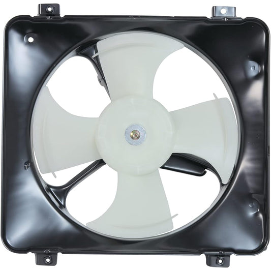 TYC 610280 HONDA CIVIC replacement condenser Cooling fan ASembris