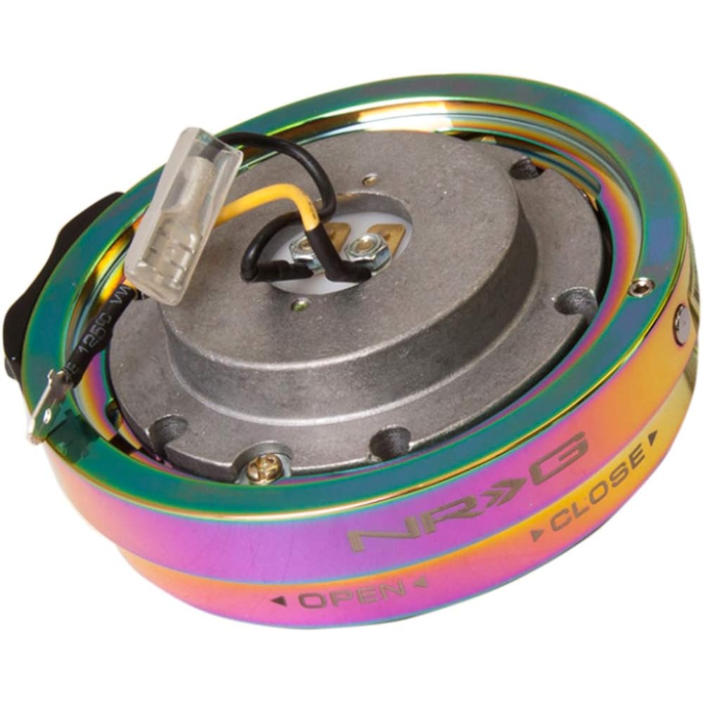 NRG Innovations SRK-400R Red Thin Quick Release