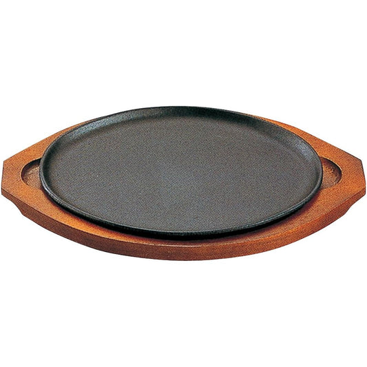 Nanbu Iron IH Compatible Steak Plate (Keicho) 98-4