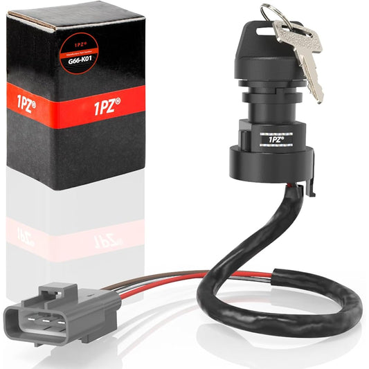 1PZ G66-K01 Ignition Key Switch Yamaha Grizzly 660 YFM660 2002 2003 2004 2005 2006 07 08 ATV 5KM-82510-00-00