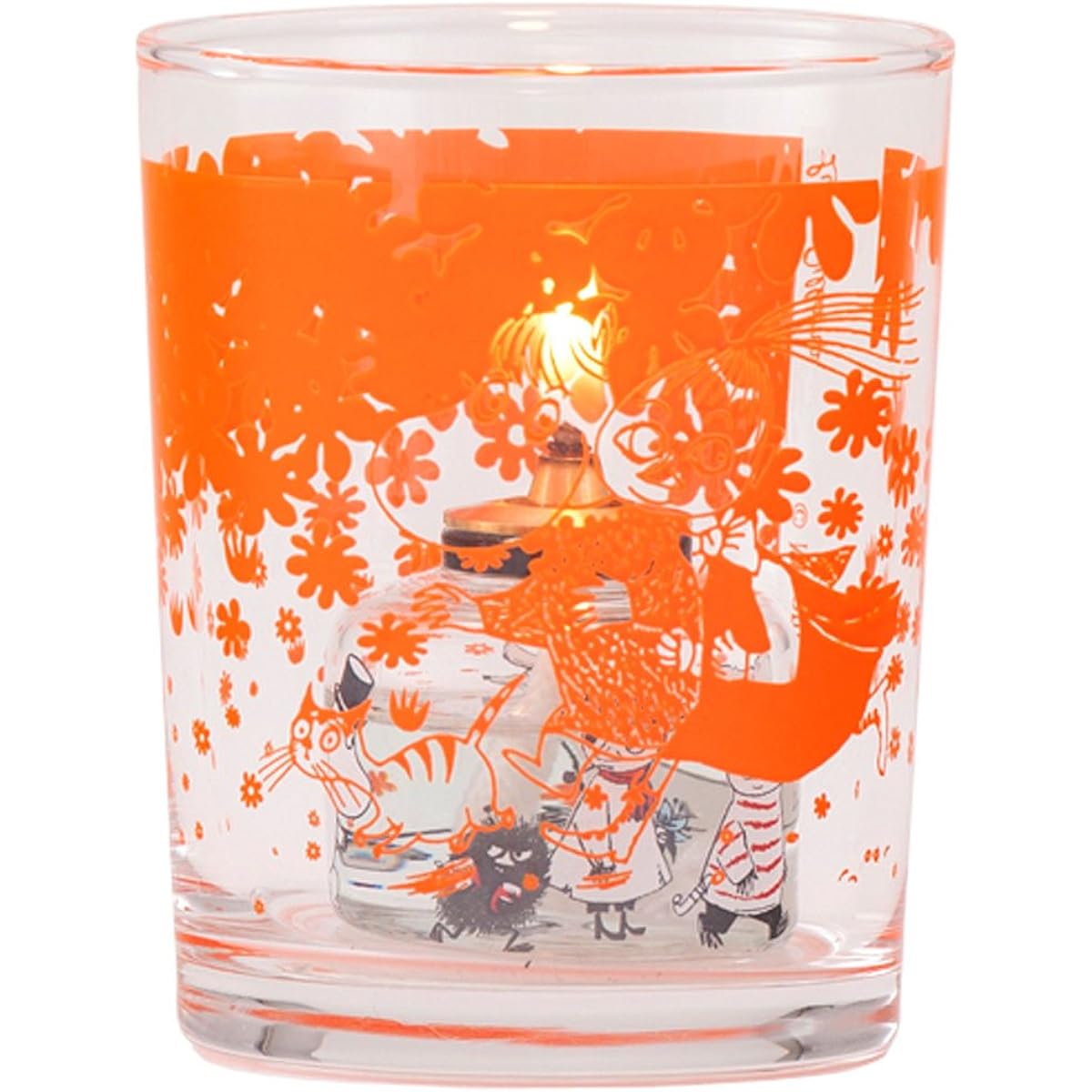 STAR Outdoor Moomin Glass Oil Lamp (Orange Blossom) 12915
