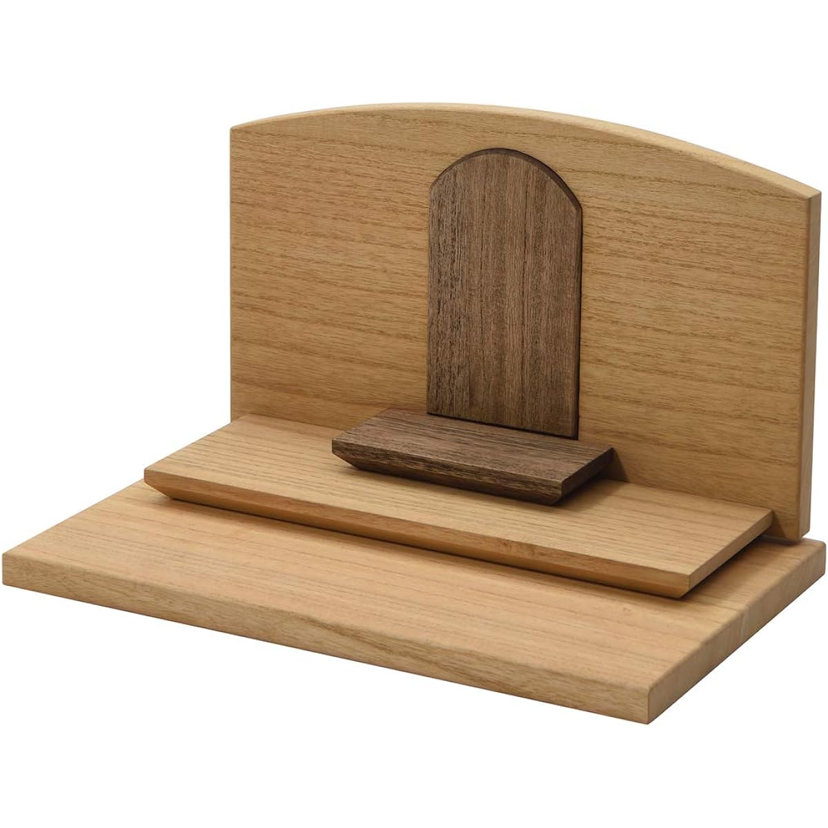 KIRIGEN Buddhist altar, altar, Buddhist altar, open, modern, contemporary, Buddhist altar, memorial service, memorial stage, paulownia original, offering stand, natural
