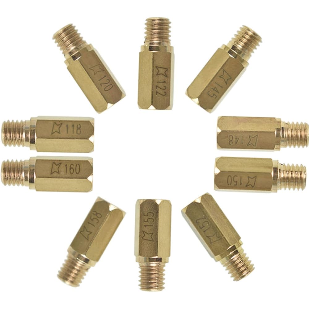 10pcs 118 120 122 145 148 150 152 155 158 160 Main Jet Kit OKO CVK KOSO PE Carburetor Replacement