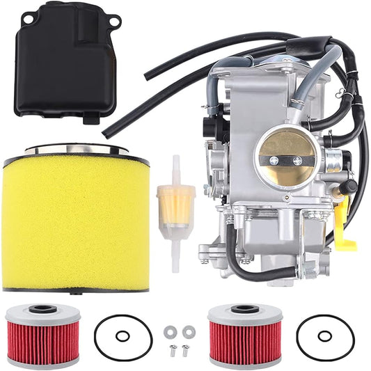 Breynet 400EX Carburetor TRX400EX TRX 400EX TRX400X Sportrax 400EX Carburetor Kit Compatible with 2000 2001 2002-2008 400EX Parts