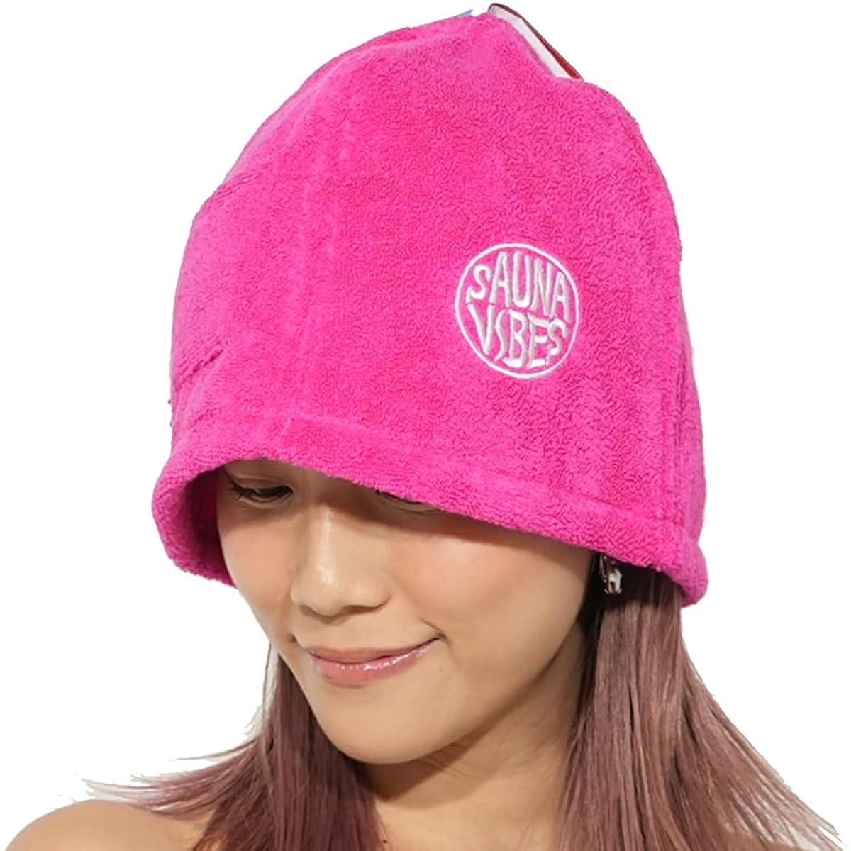 [SAUNA VIBES] Sauna hat, 11 colors to choose from, popular among women, prevents hot flashes, prevents hair damage, Imabari towel, with key pocket, men's, women's, sauna vibes