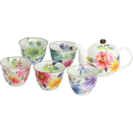 Hana Karen 5-pot tea set 03903