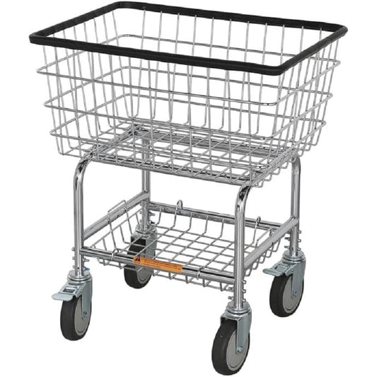 Dalton Laundry Cart Chrome Create a smart space with attractive storage Storage Shelf Rack Assembly Type Height 700mm Width 600mm Depth 450mm H20-0140CR