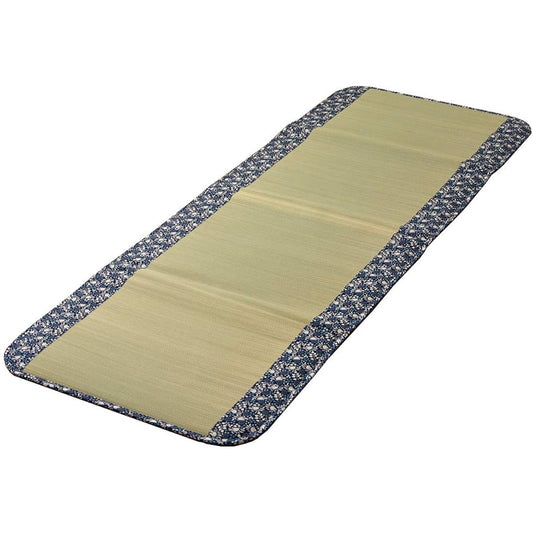 Ikehiko Corporation Purely Domestic Free Mat "Kotori" Navy Approx. 70 x 180cm 7538259 Single