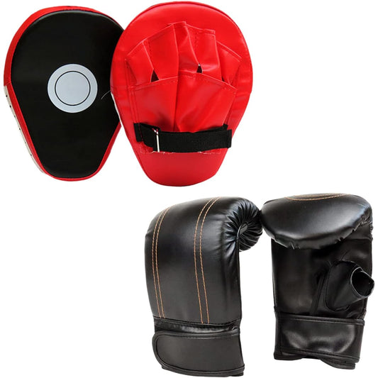 FALOFALO Boxing Gloves Boxing Mitt Set for Boxercise! (Unisex/Free size)