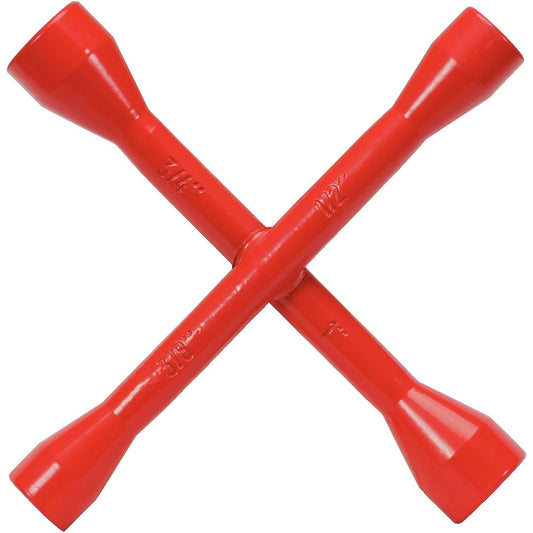KS TOOLS Gas pipe stop cock key 4 functions 116.6100