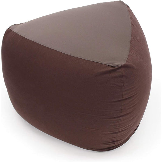 mogu sankakufit sofa triangular fit sofa bead cushion (brown (BR))