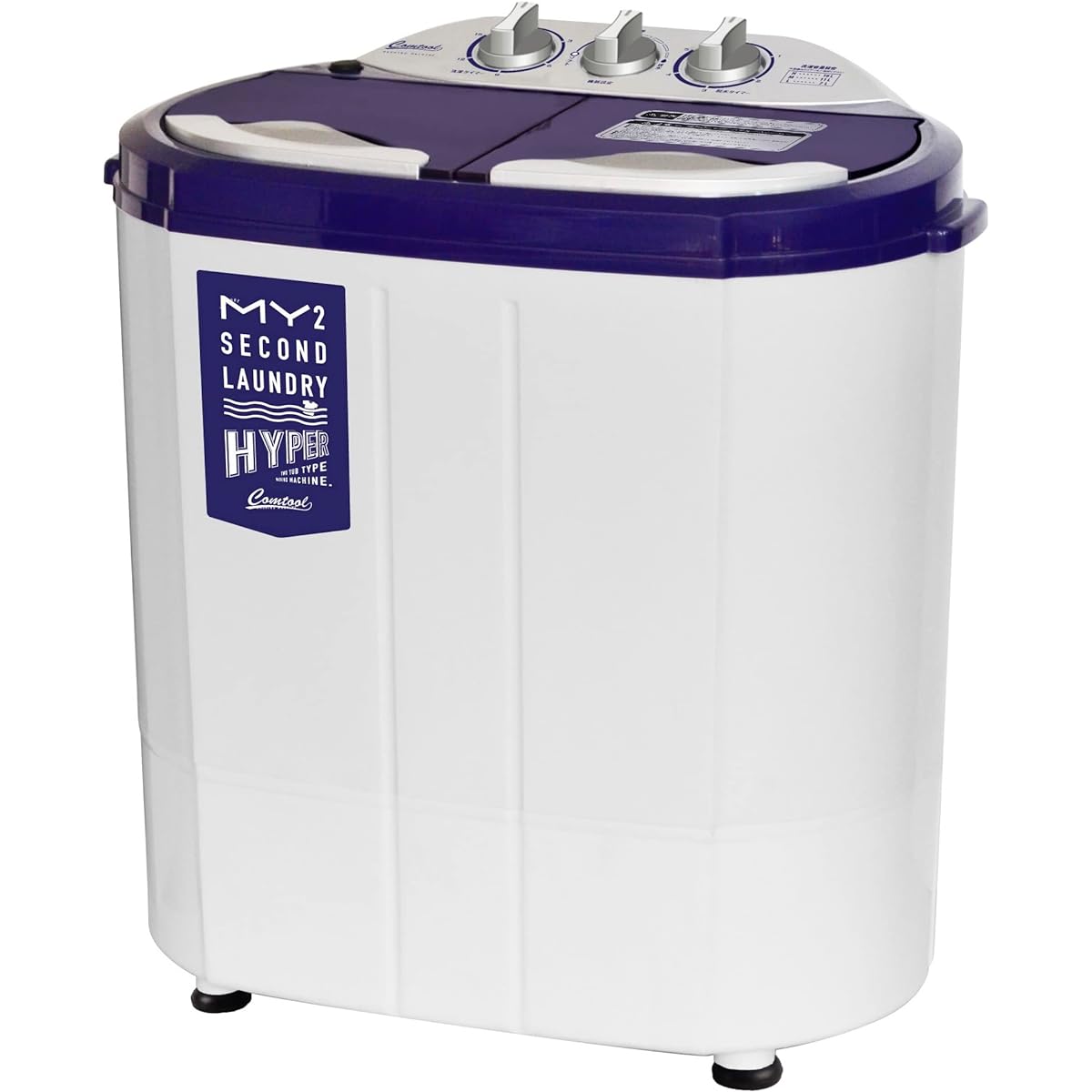 CB Japan Washing Machine White Prewash Prewash Small Double Layer Stainless Steel Dehydration Tank My Second Laundry Hyper [1 Year Manufacturer Warranty] comtool