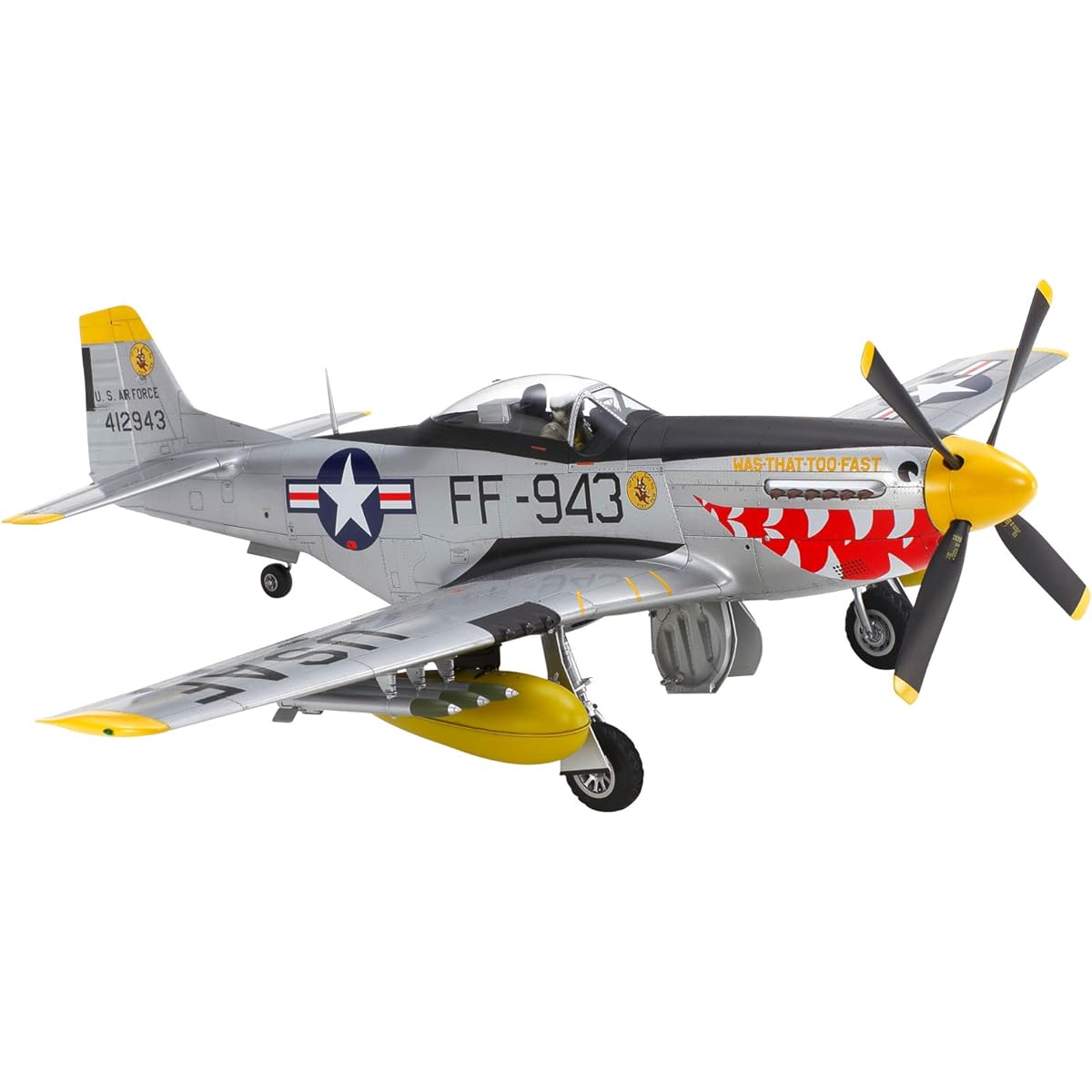 Tamiya 1/32 Aircraft Series No.28 North American F-51D Mustang (Korean War) Plastic Model 60328