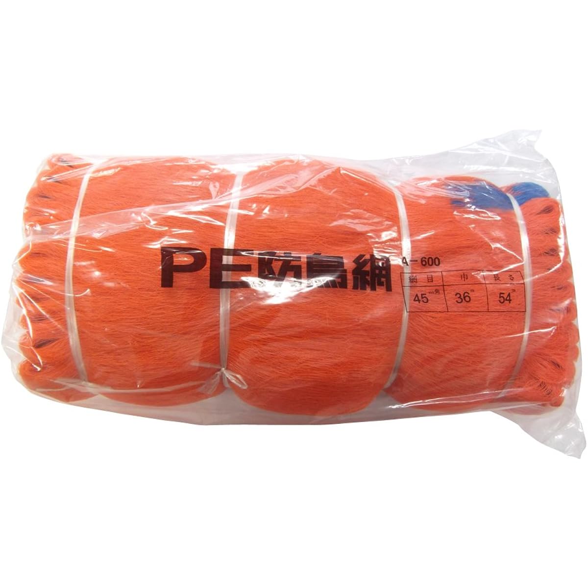 Tokyo Tobari PE Bird Net 45mm square 36.0m x 54.0m [Orange/400D] A600 500018
