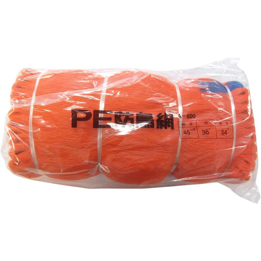 Tokyo Tobari PE Bird Net 45mm square 36.0m x 54.0m [Orange/400D] A600 500018