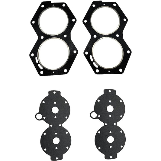 UANOFCN 318358 Head and Cover Gasket for Johnson Evinrude V4 88HP 90HP 100HP 115HP 140HP 318335 Sierra 18-2956 18-2873-9
