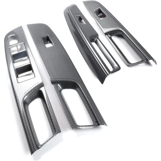 SecondStage S036D1C Suzuki Swift Sport ZC33S Swift PWSW (Door Switch) Panel, For Cars Without Door Trim Panel, Carbon Style