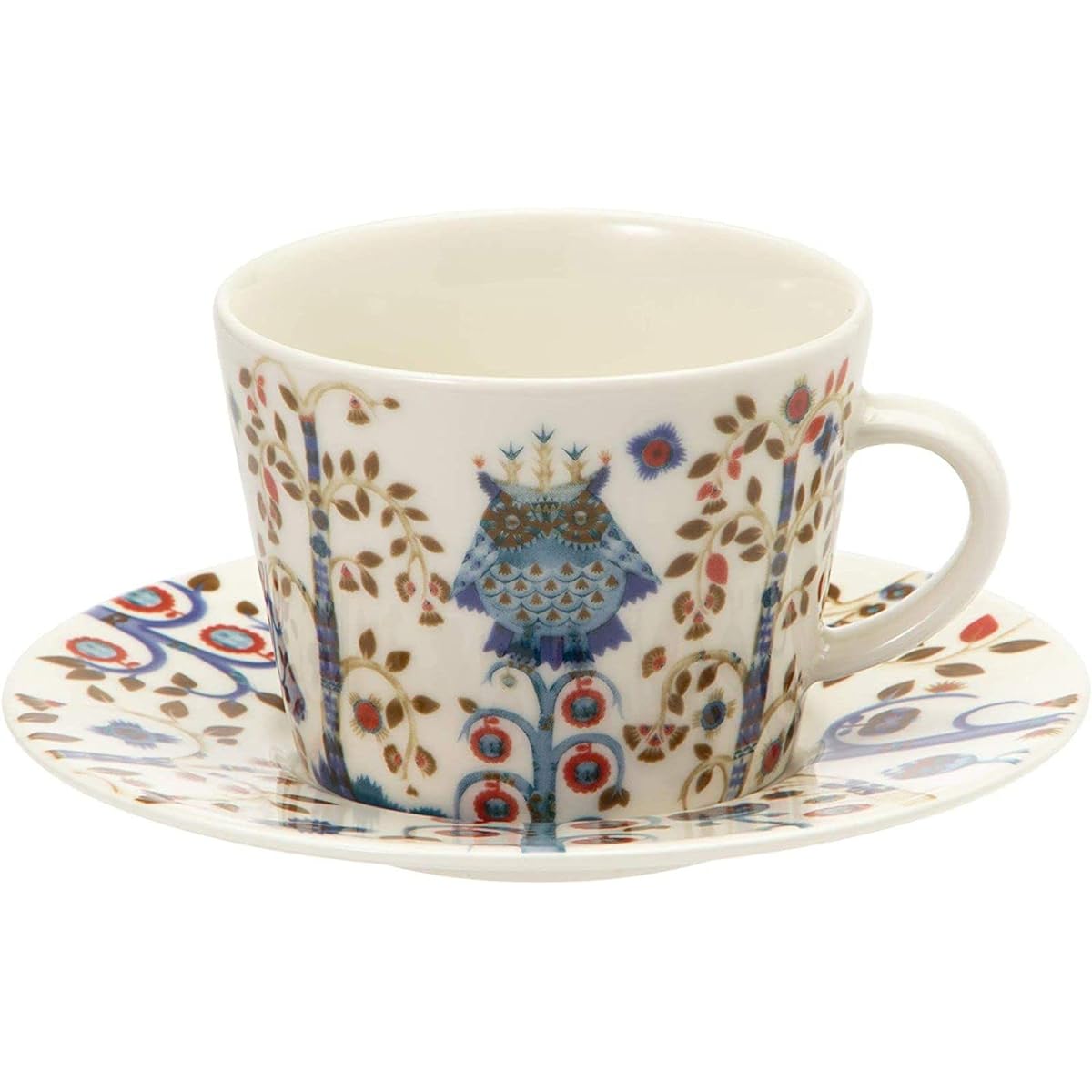iittala [Regular Imported Product] Iittala Taika Coffee Cup & Saucer White 1054171