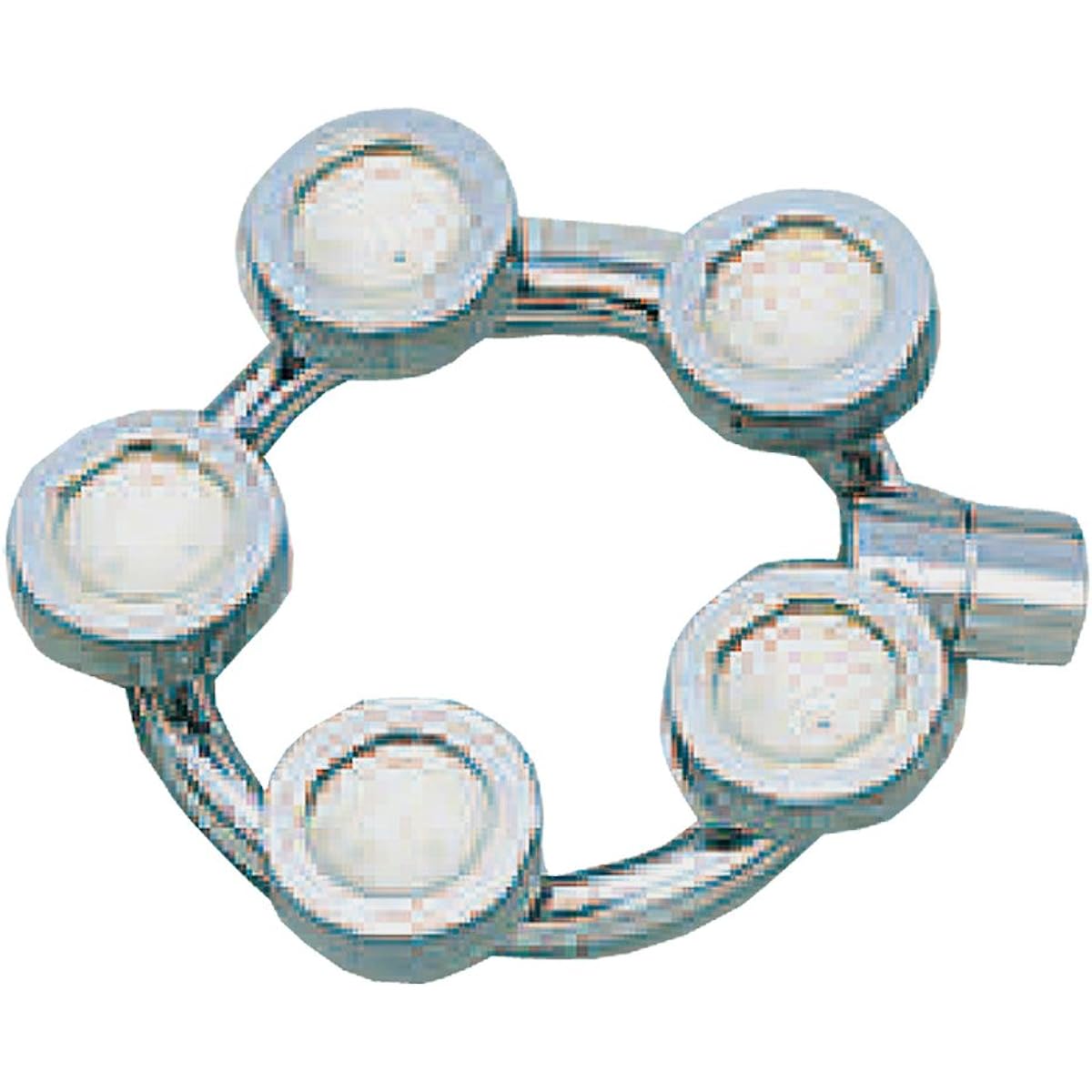 Asaba wide angle ceramic circular 5 heads (large) 450028680